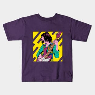 The Bass player Kids T-Shirt